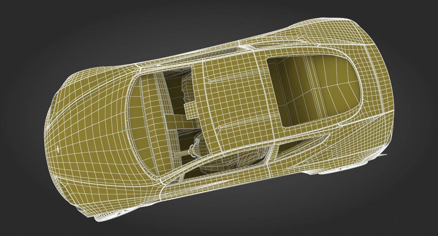 2020 Tesla Roadster Red Multi-Coat 3D model_25