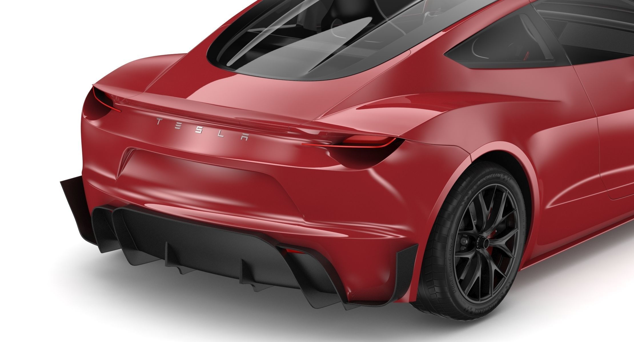 2020 Tesla Roadster Red Multi-Coat 3D model_19