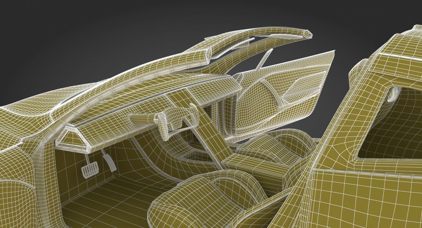 2020 Tesla Roadster Red Multi-Coat 3D model_40