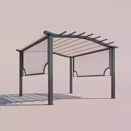 Outdoor Kiosk 3D model