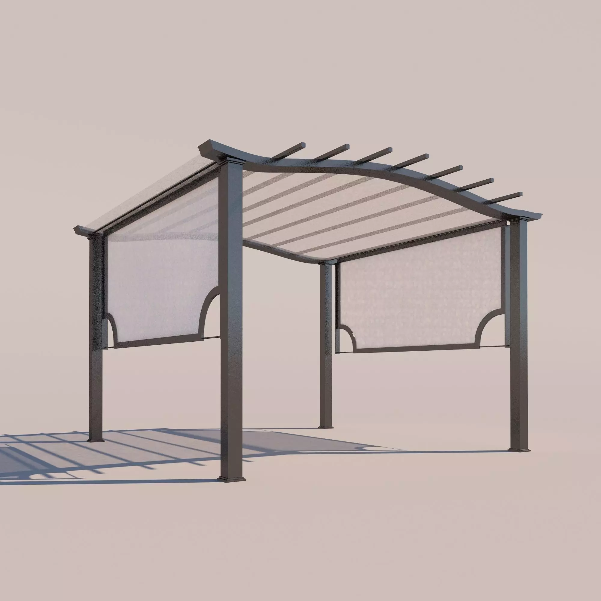 Outdoor Kiosk 3D model