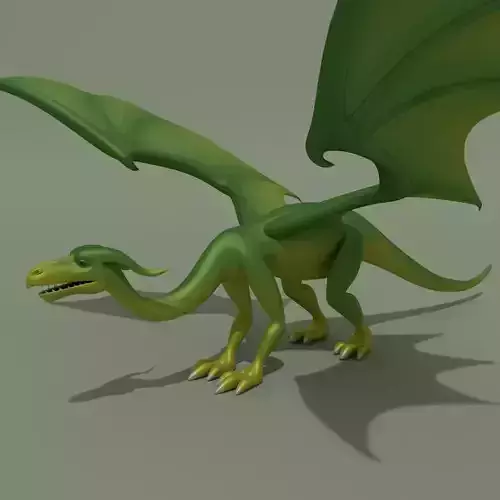 Cartoon Dragon Simply