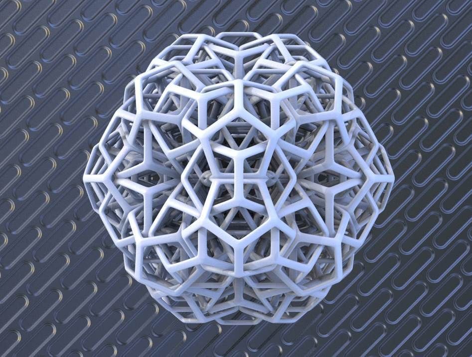 BRO WOVEN DODEHEDRON 3D print model_3