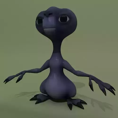 Cartoon Monster Alien Vally