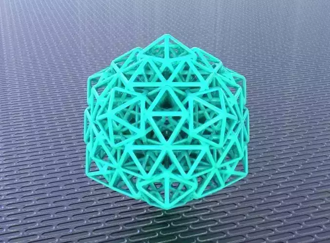 BRO WOVEN ICOSAHDRON 3D print model