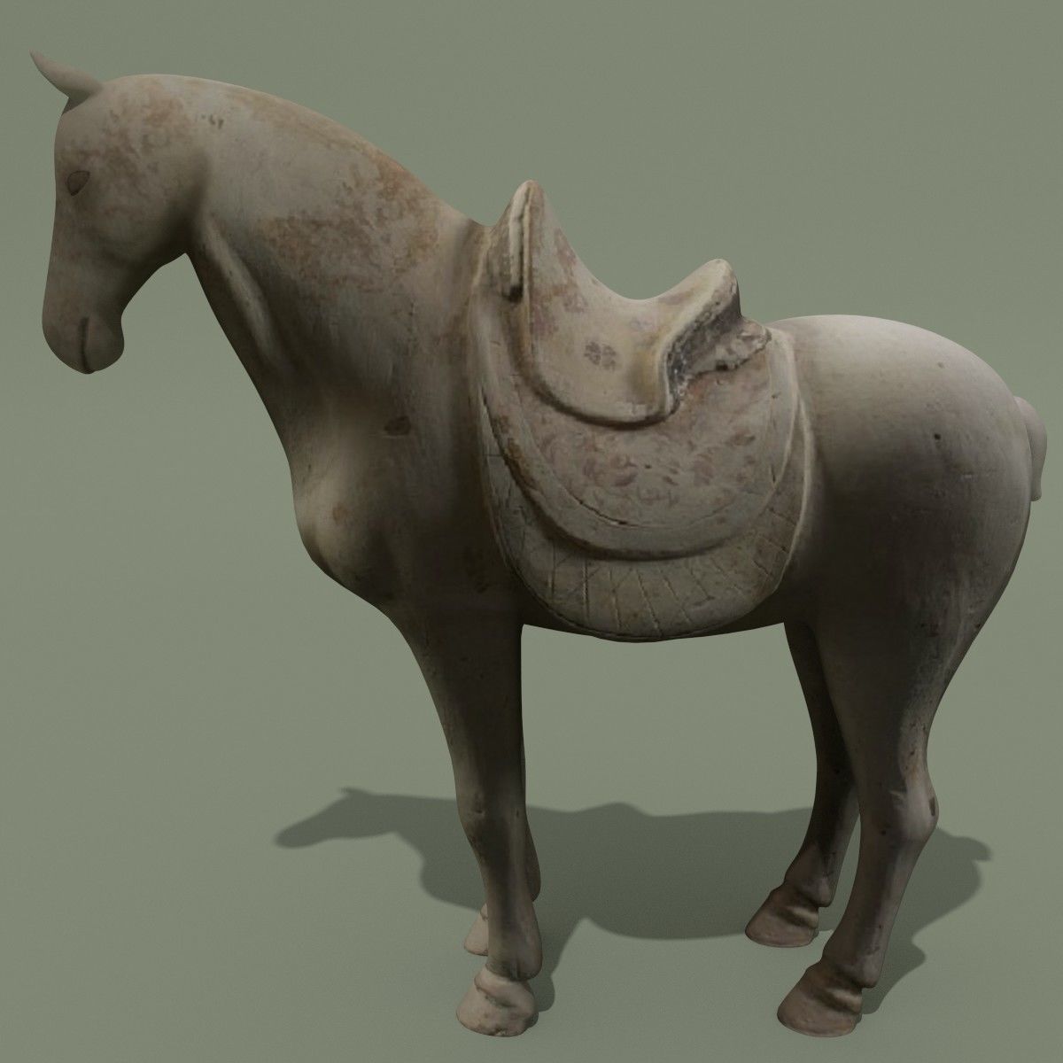MISC Horse Statuettes Collection 2 3D model_28