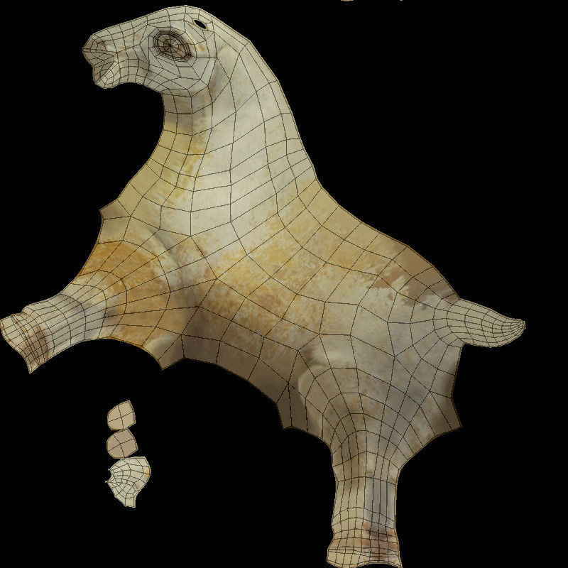 MISC Horse Statuettes Collection 2 3D model_27