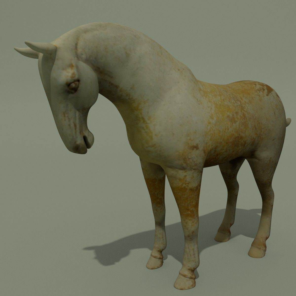 MISC Horse Statuettes Collection 2 3D model_18