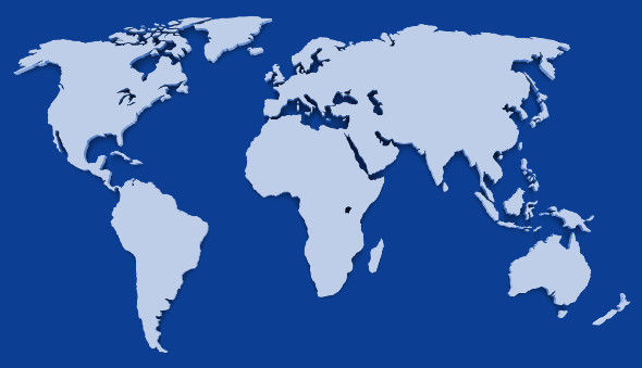 World Map HighRes  3D model_2