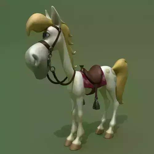 Cartoon Horse Jolly Jumper 3D model