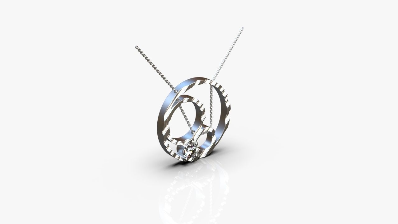 Modern pendant 3D print model_11