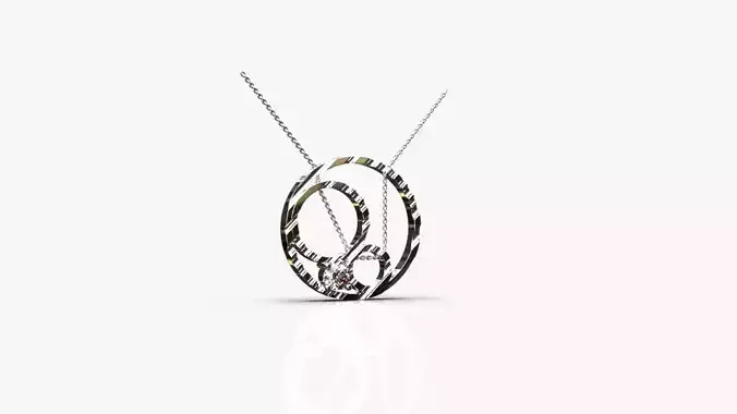 Modern pendant 3D print model