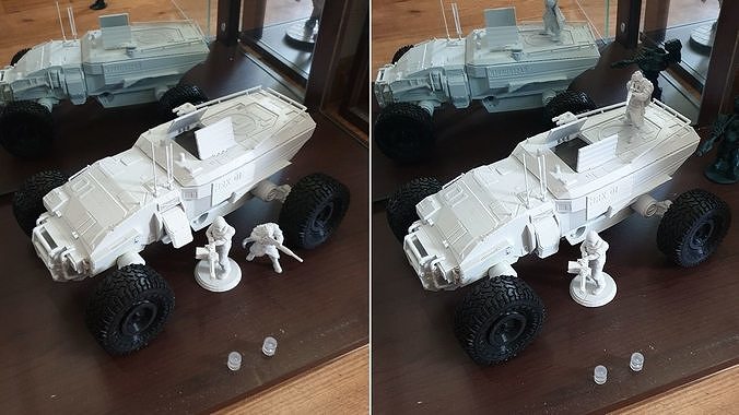 Homeworld baserunner 3D print model 5