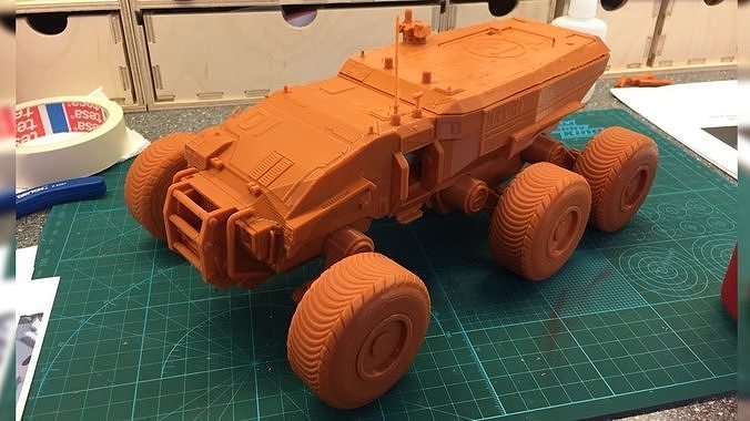 Homeworld baserunner 3D print model 3
