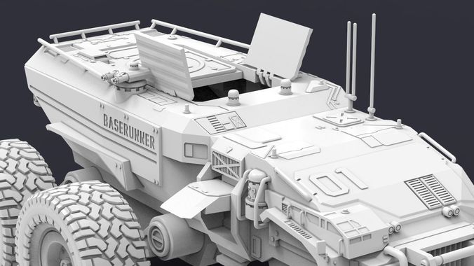 Homeworld baserunner 3D print model 4