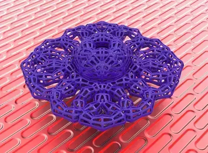 BRO WOVEN LUMPY TORUS 3D print model