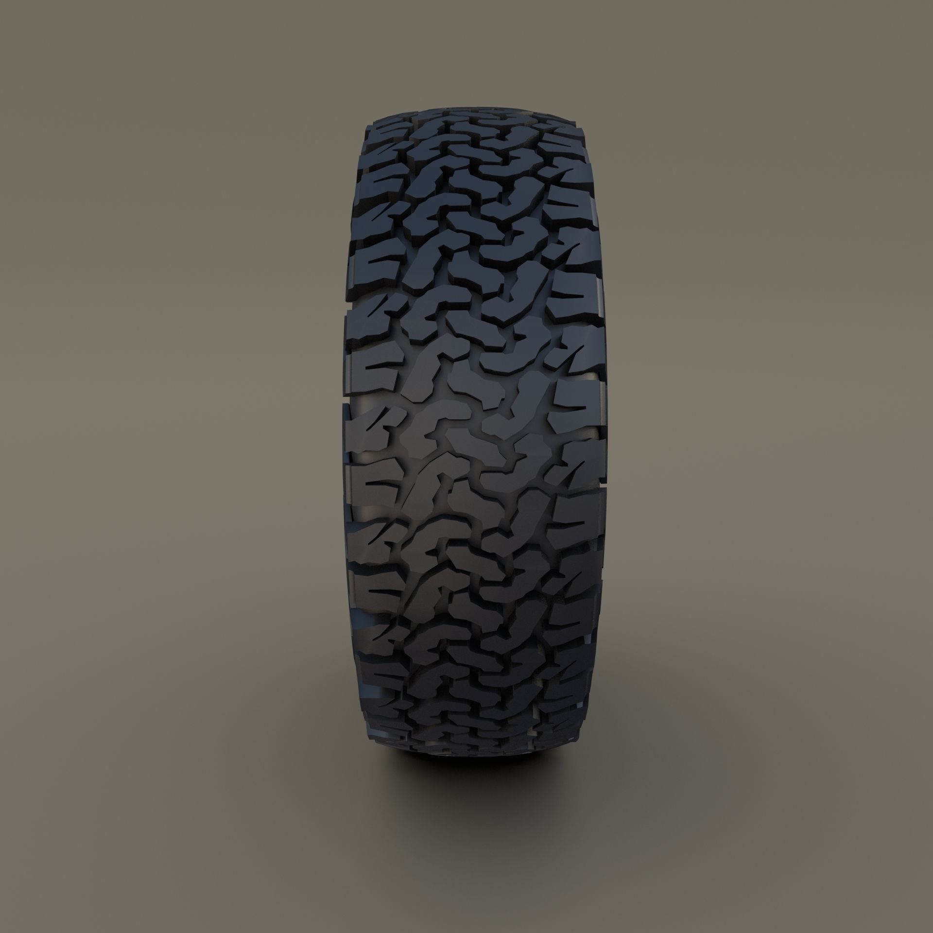 Offroad Alloy Wheel AT 3D model_14