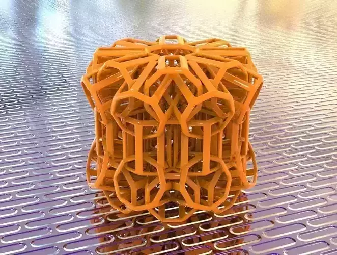 BRO WOVEN CYLINDER 3D print model