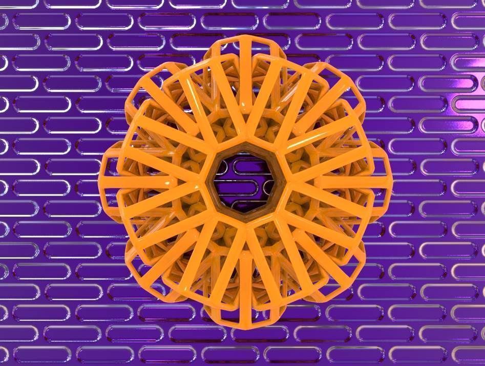 BRO WOVEN CYLINDER 3D print model_1