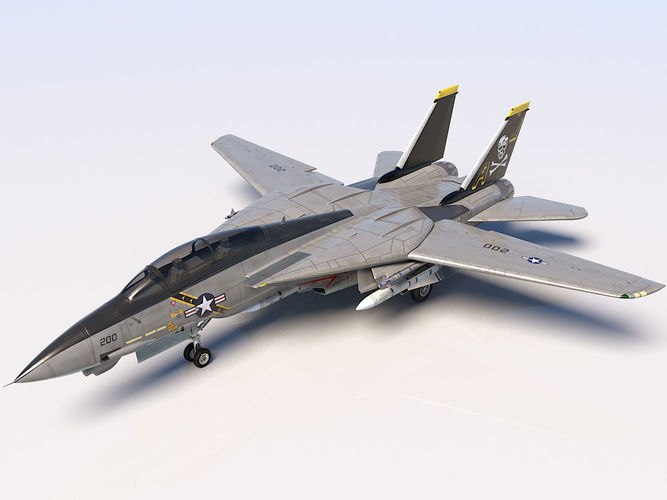 Grumman F-14 Tomcat 3D model