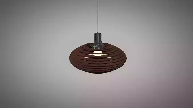 Wood Pendant Lamp