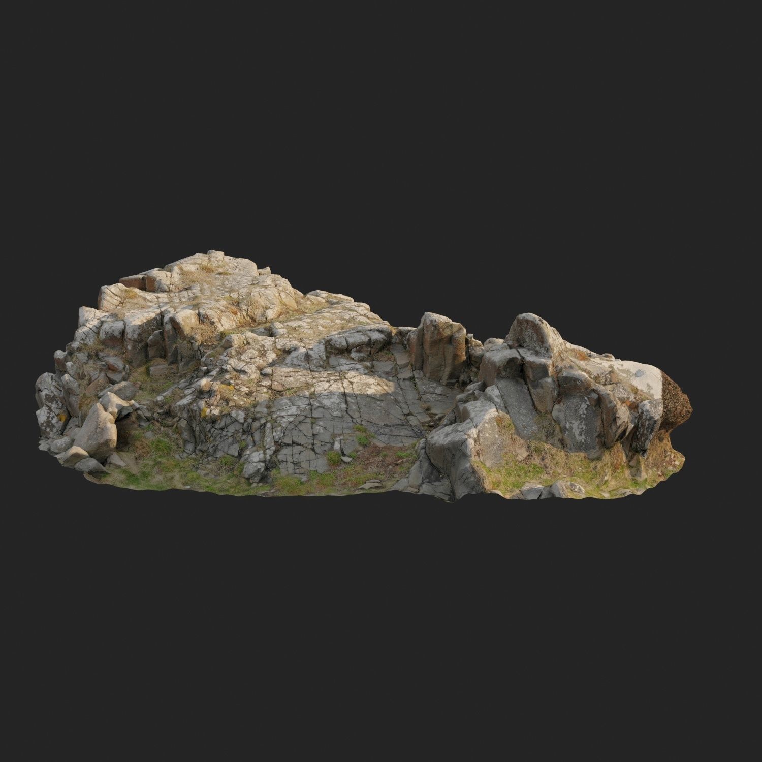 Cliff pack H bundle 3D model_33