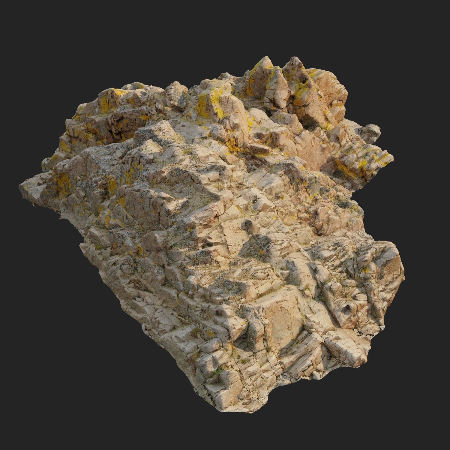 Cliff pack H bundle 3D model_11