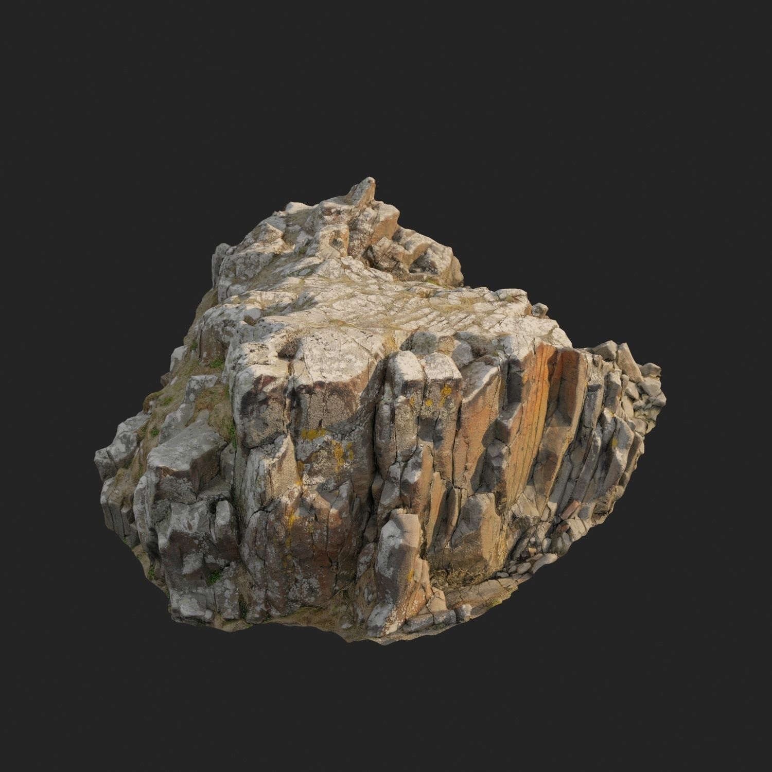 Cliff pack H bundle 3D model_32