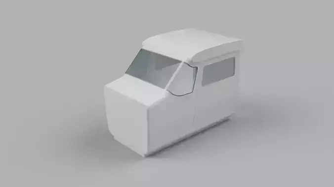 Cessna flight simulator cockpit 3D model