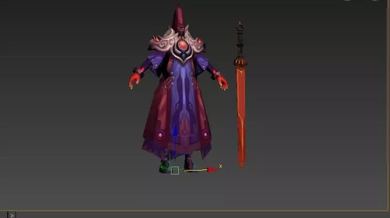 wizard demon king  3D model_0