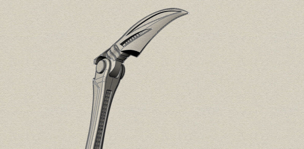 Iron spider suit legs from infinity war 3D print model_5