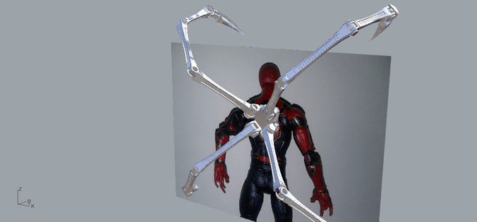 Iron spider suit legs from infinity war 3D print model