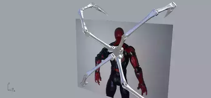 Iron spider suit legs from infinity war 3D print model