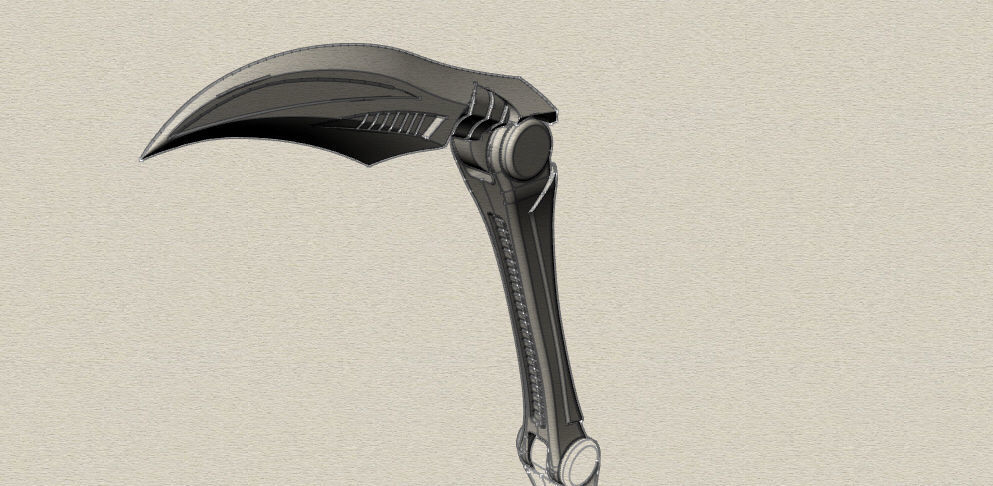 Iron spider suit legs from infinity war 3D print model_4