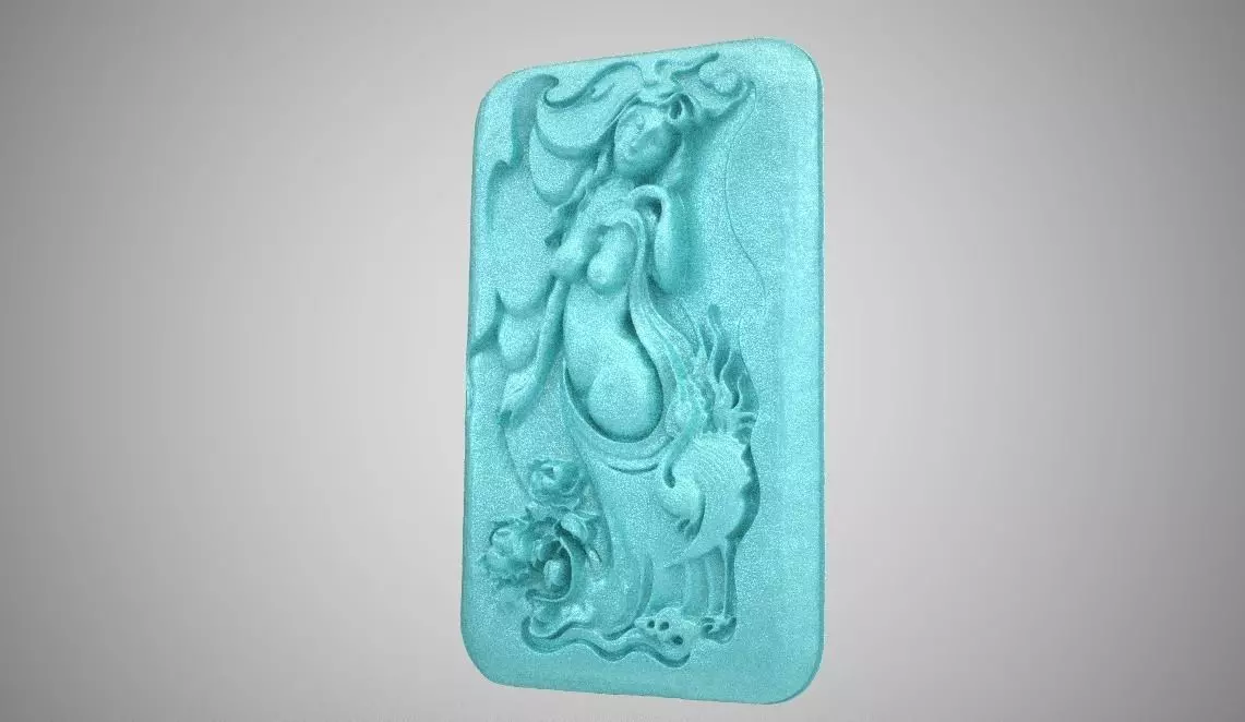 Carving Woman in the Nature 3D print model_0