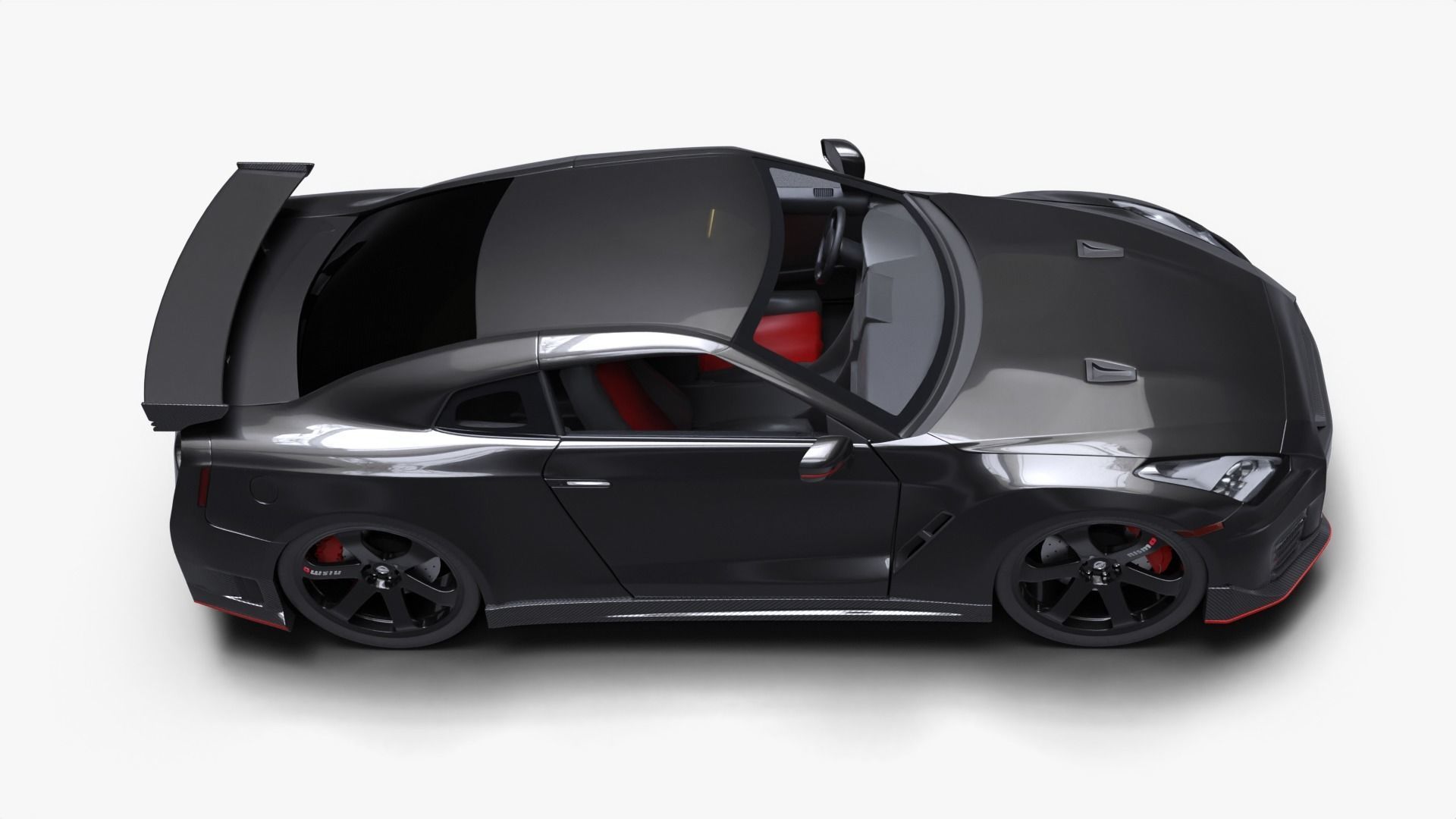 Nissan GT-R Nismo 3D model_4