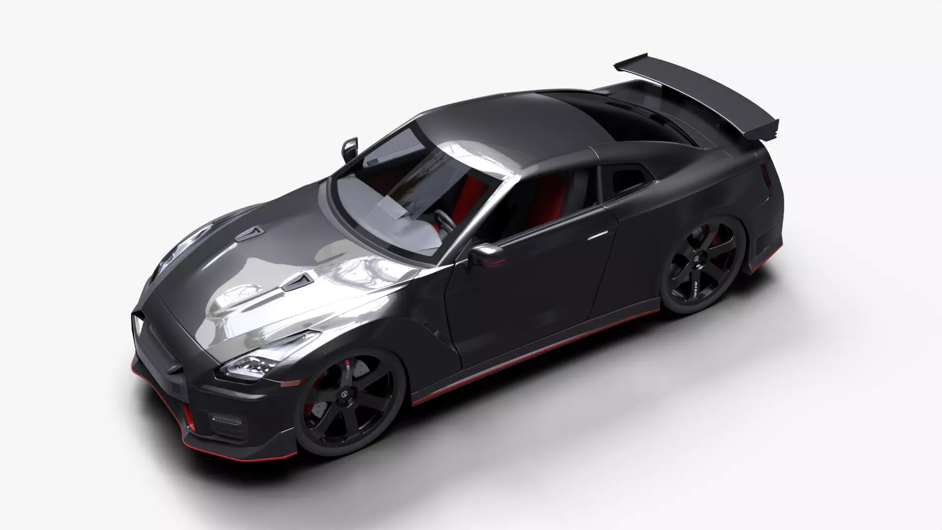 Nissan GT-R Nismo 3D model_0