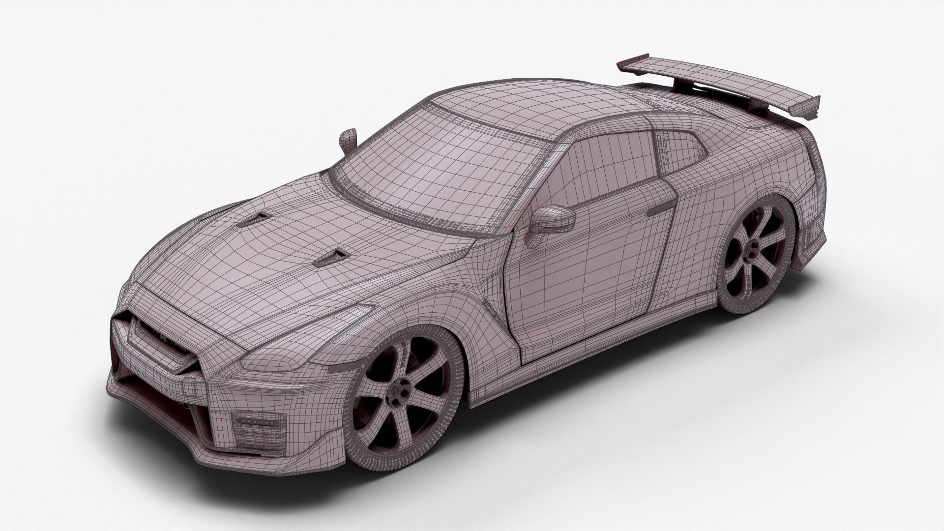 Nissan GT-R Nismo 3D model_13
