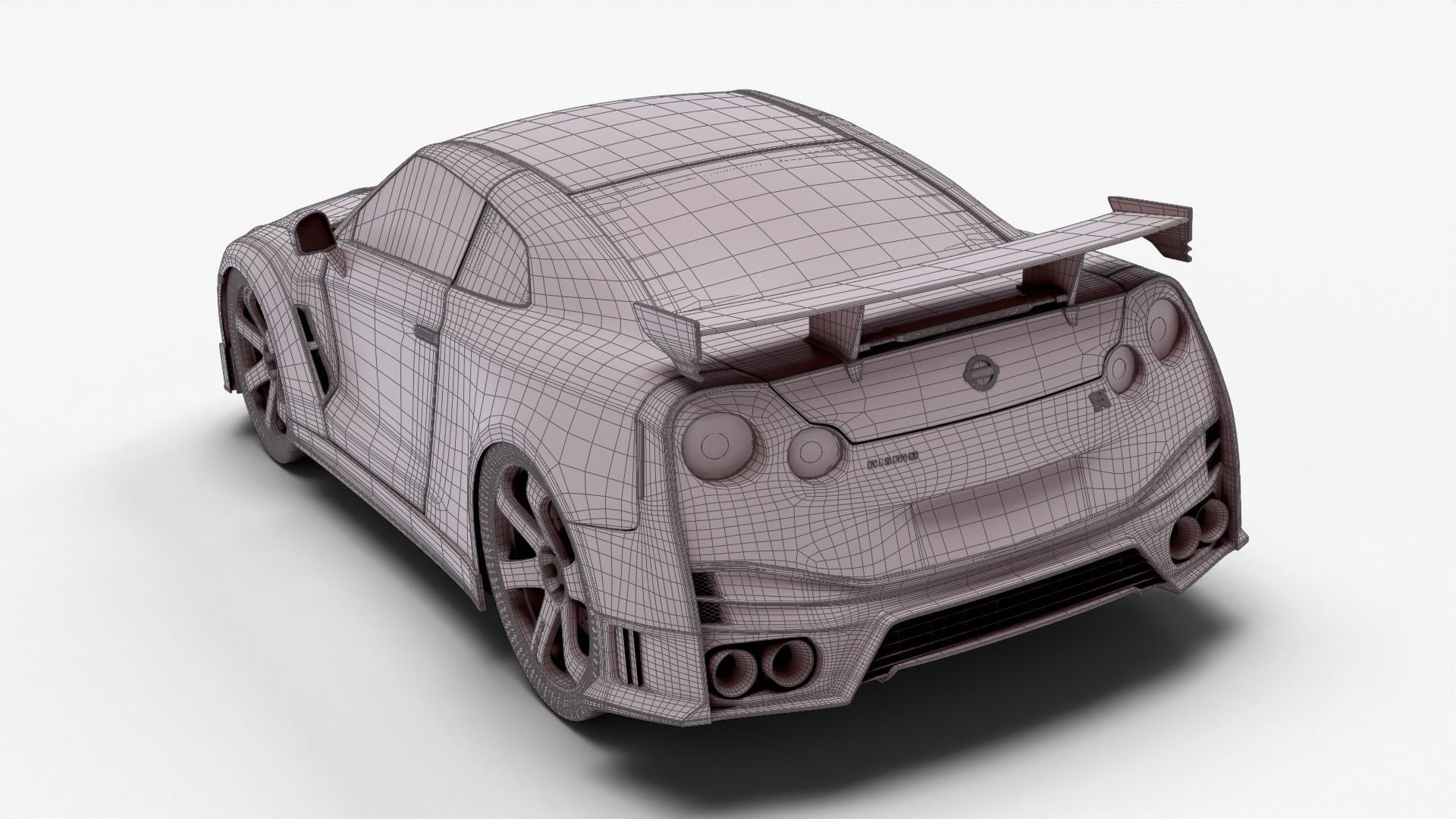 Nissan GT-R Nismo 3D model_15