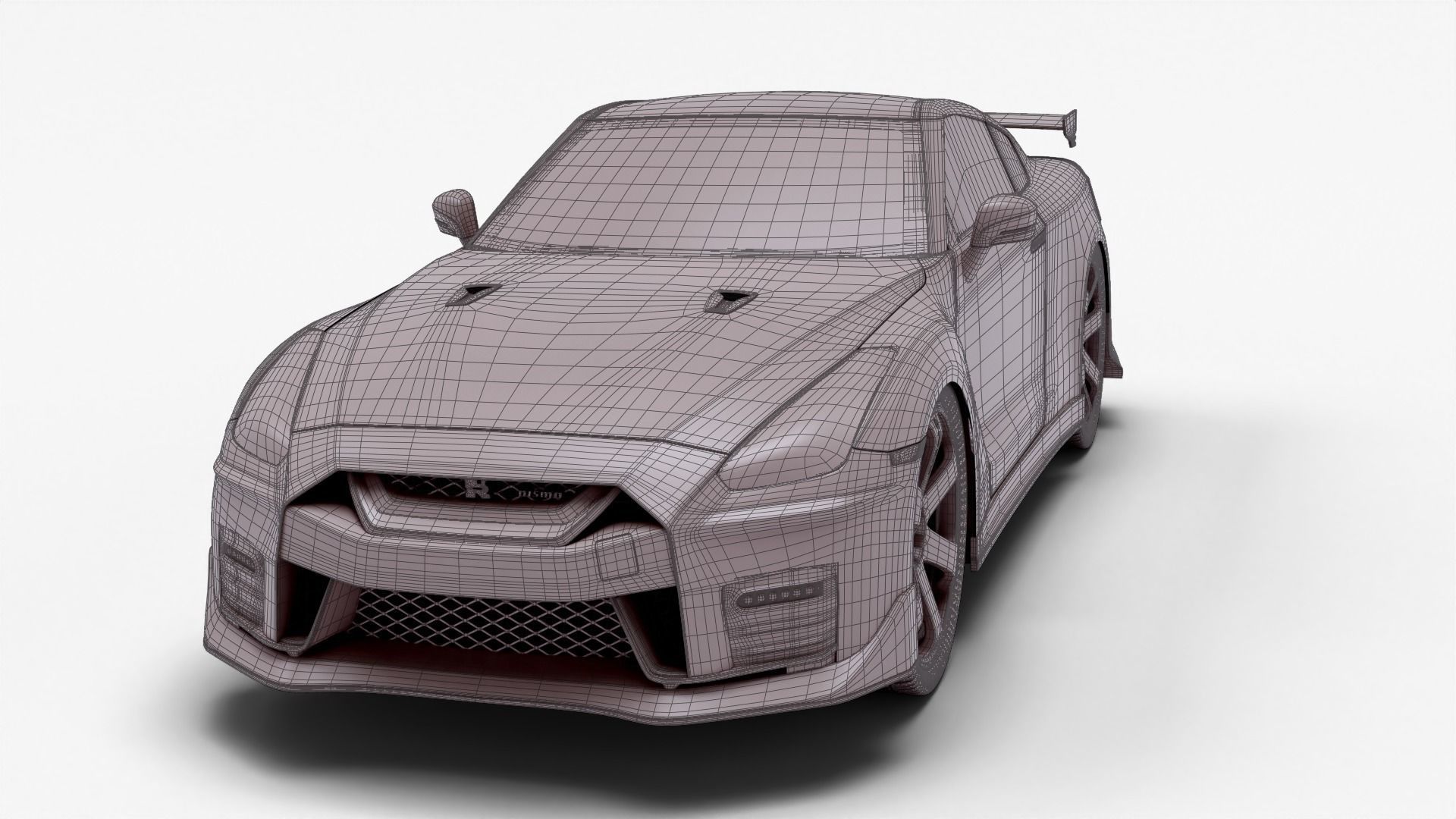Nissan GT-R Nismo 3D model_14