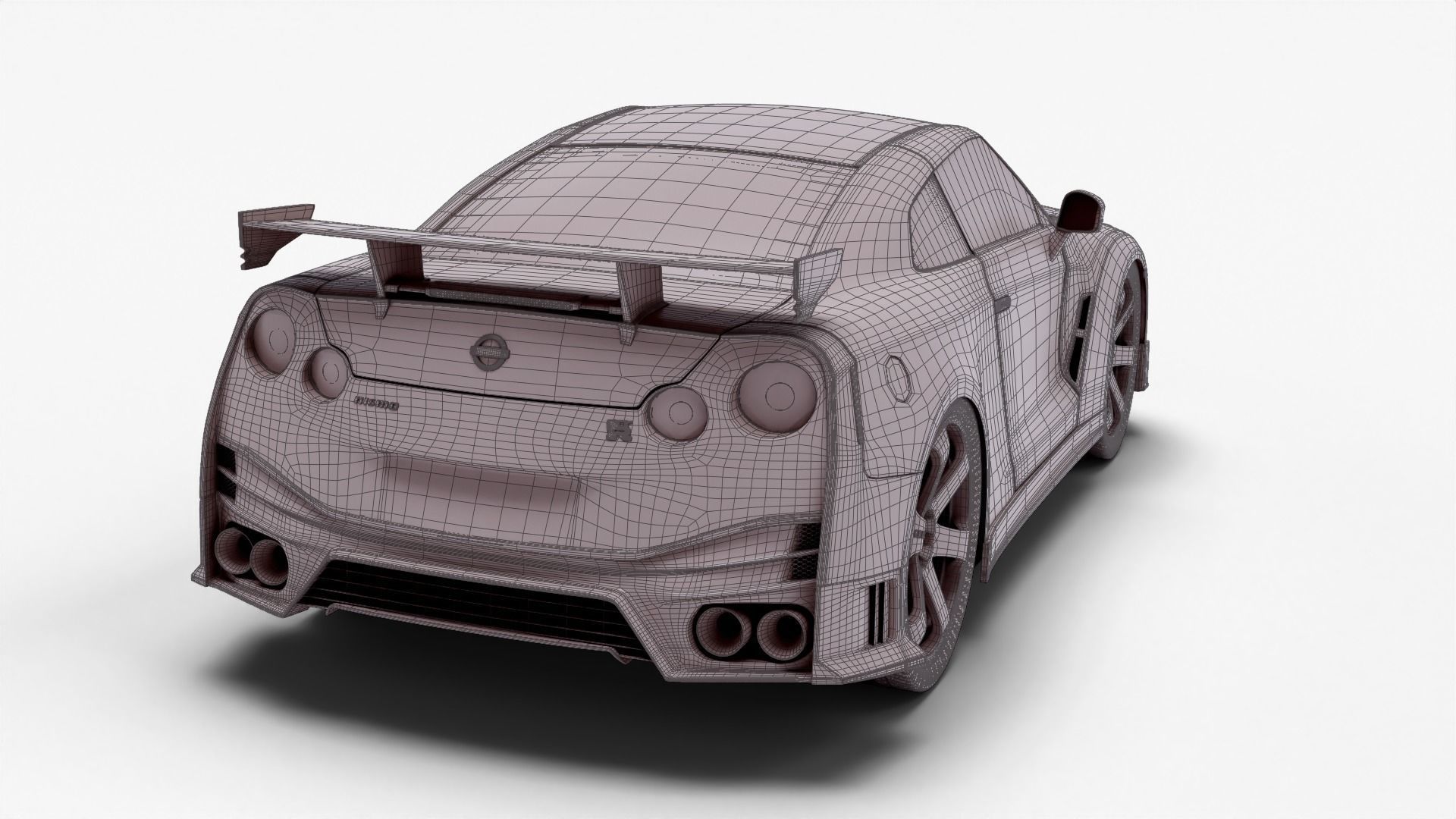 Nissan GT-R Nismo 3D model_16