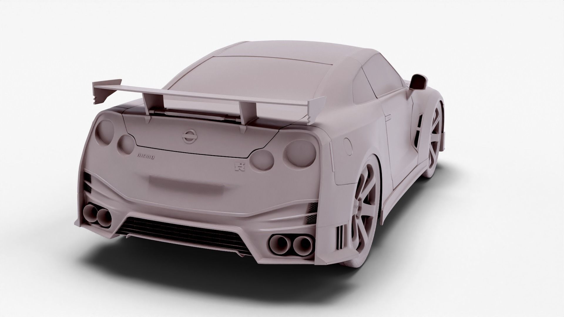Nissan GT-R Nismo 3D model_11