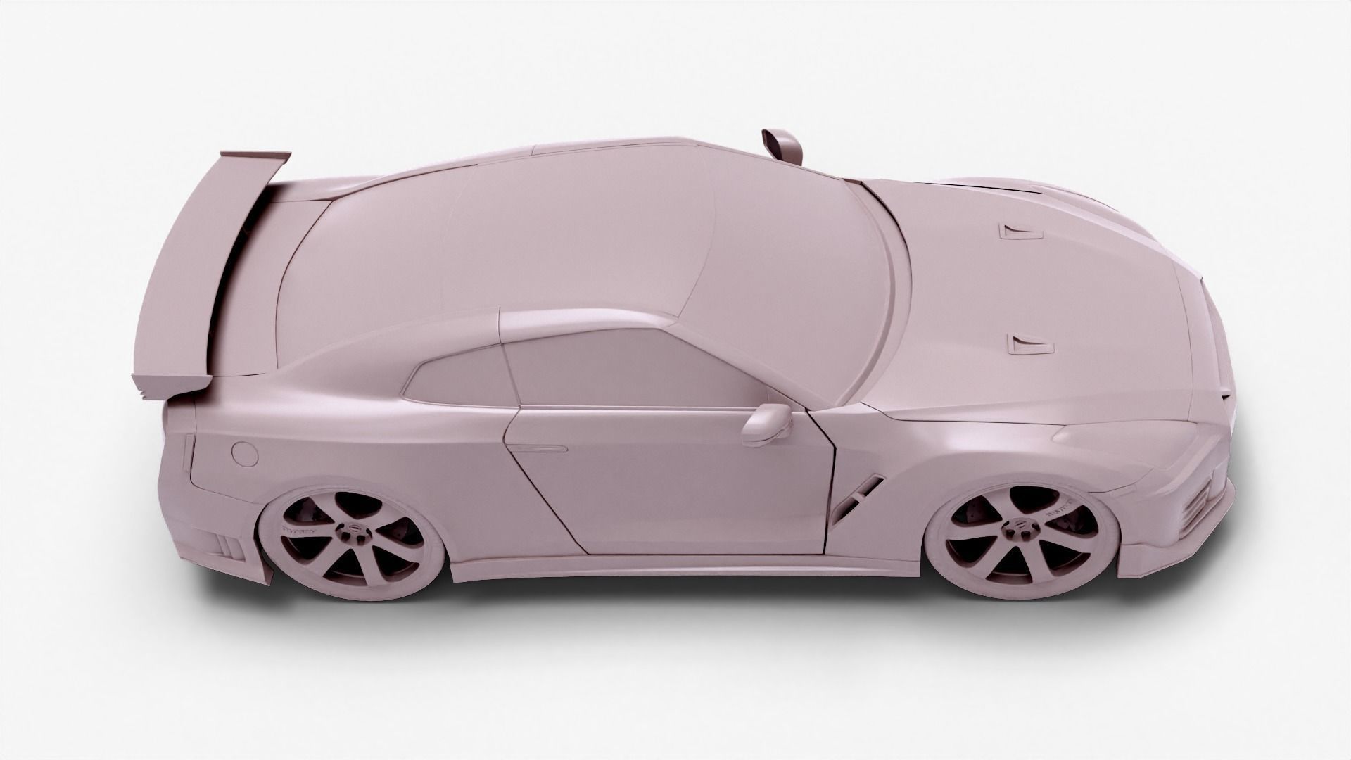 Nissan GT-R Nismo 3D model_10