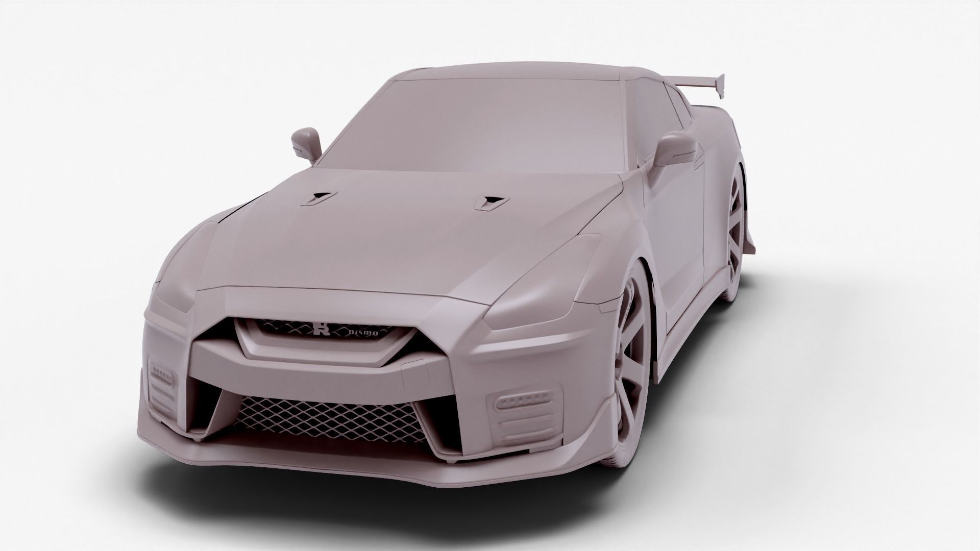 Nissan GT-R Nismo 3D model_9