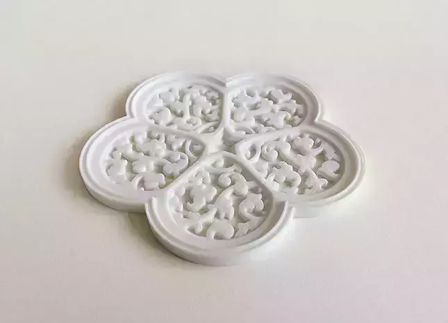 Cinquefoil Coaster