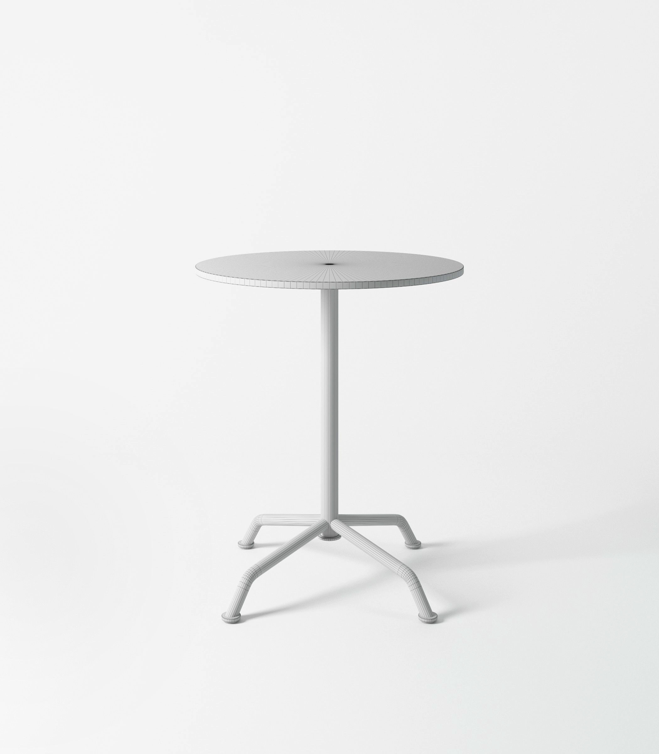Haefeli Chair and Table 3D model_10