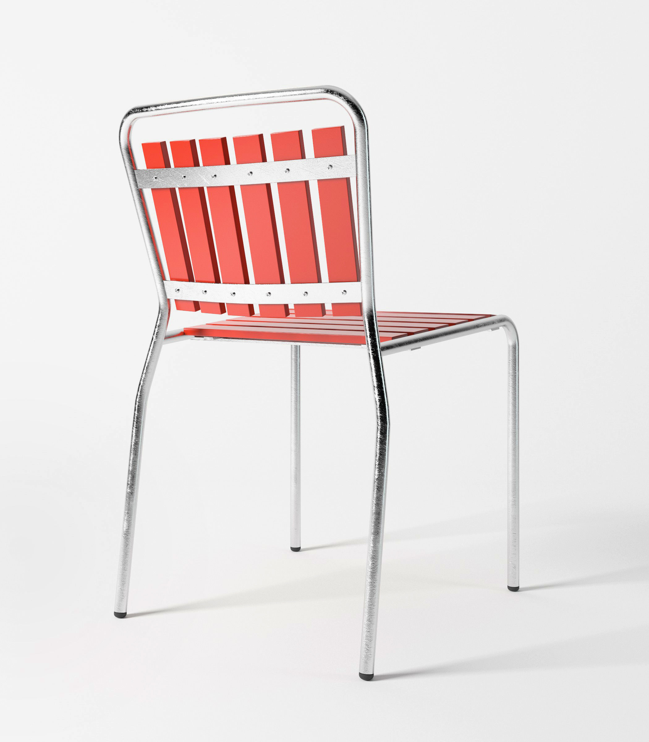 Haefeli Chair and Table 3D model_7