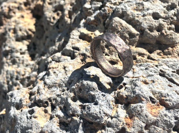 Crater Ring 3D print model