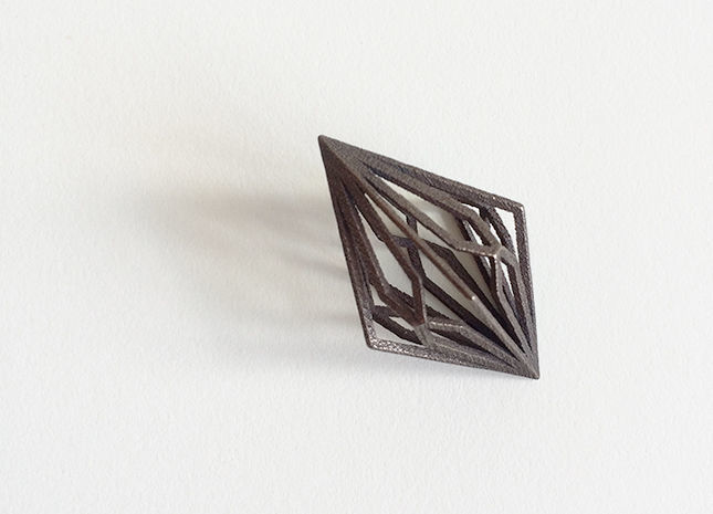 Diamond Pendant 2 3D print model_5