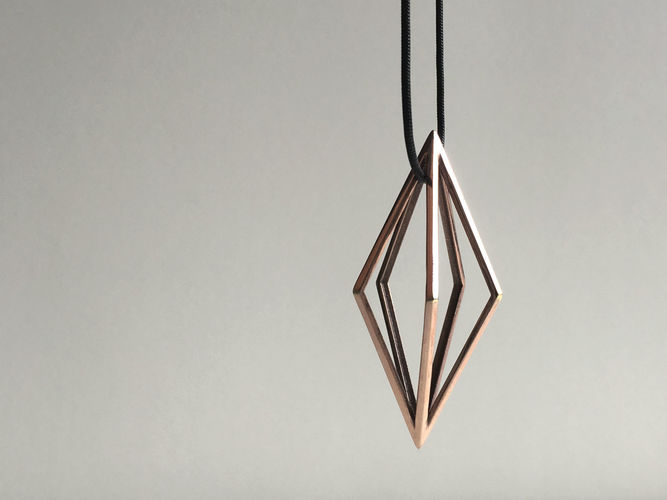 Diamond Pendant 1 3D print model